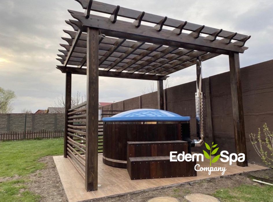 Спа купель! Чан на дровах! Чан з джакузі! Виробник! Баня! Сауна!