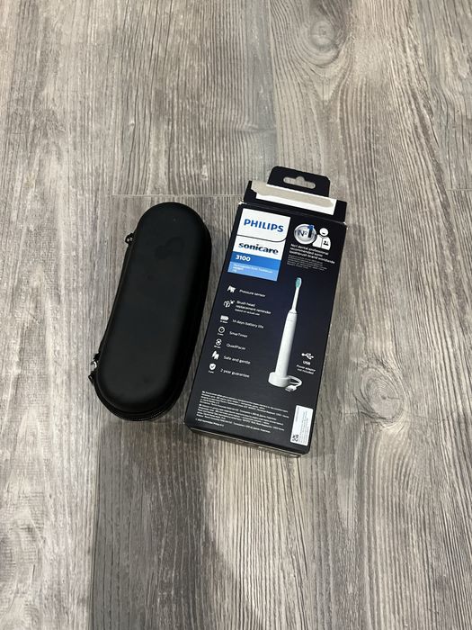 phillips sonicare зубна щітка + футляр