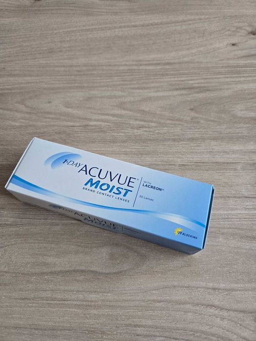 Soczewki kontaktowe jednodniowe Acuvue Moist