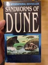 książka "Sandworms of Dune" B. Herbert, K.J. Anderson / po angielsku