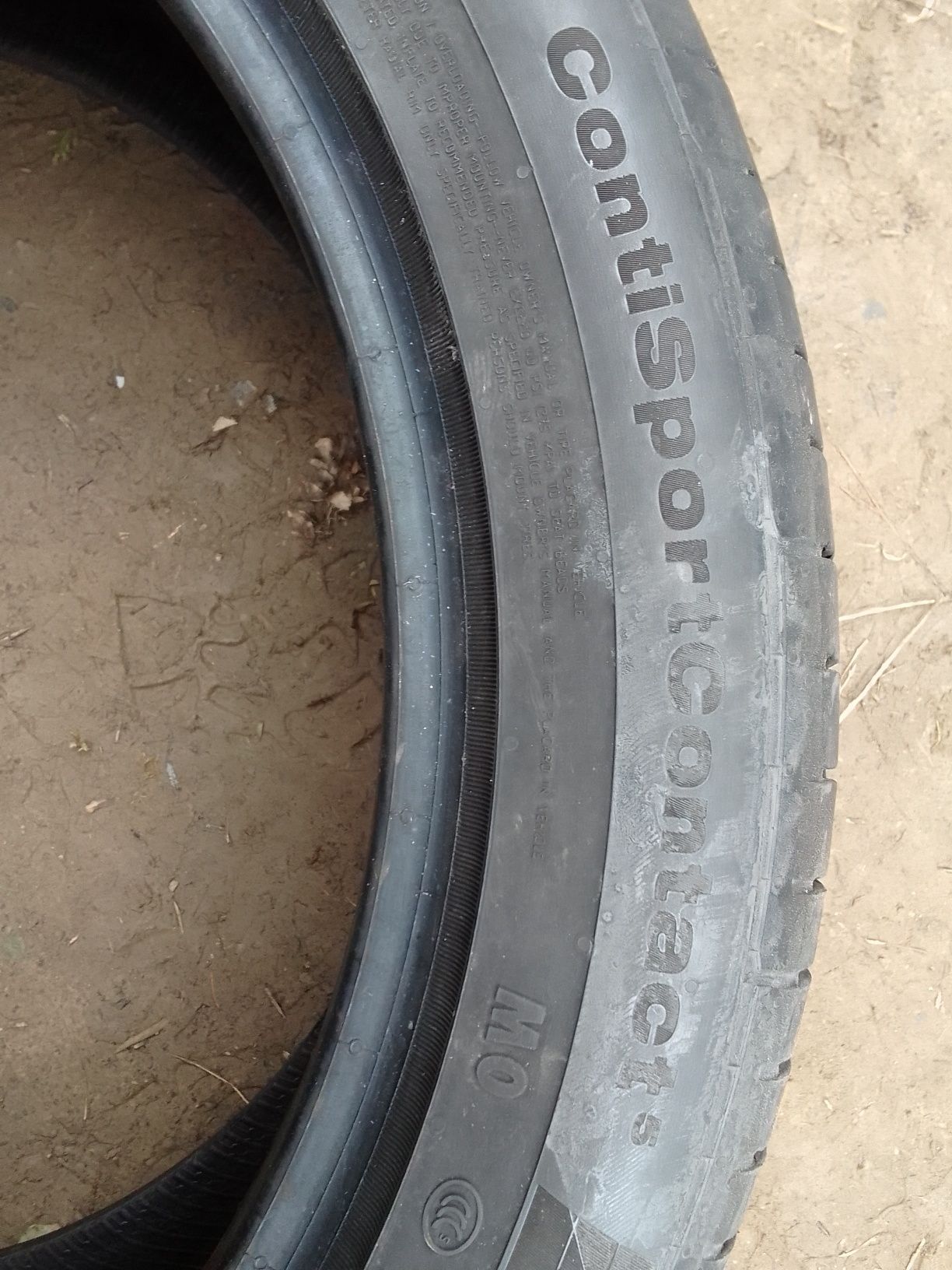 2 Opony letnie 245/45r19 CONTINENTAL 2021r