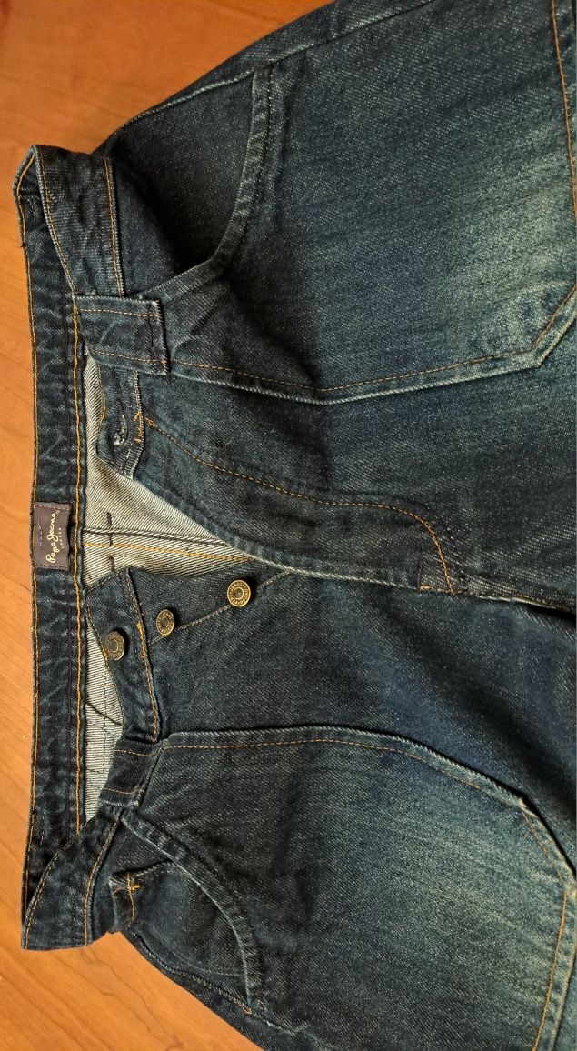 Calça  Ganga Pepe Jeans  T.42 W33 L34 Bolsos de chapa