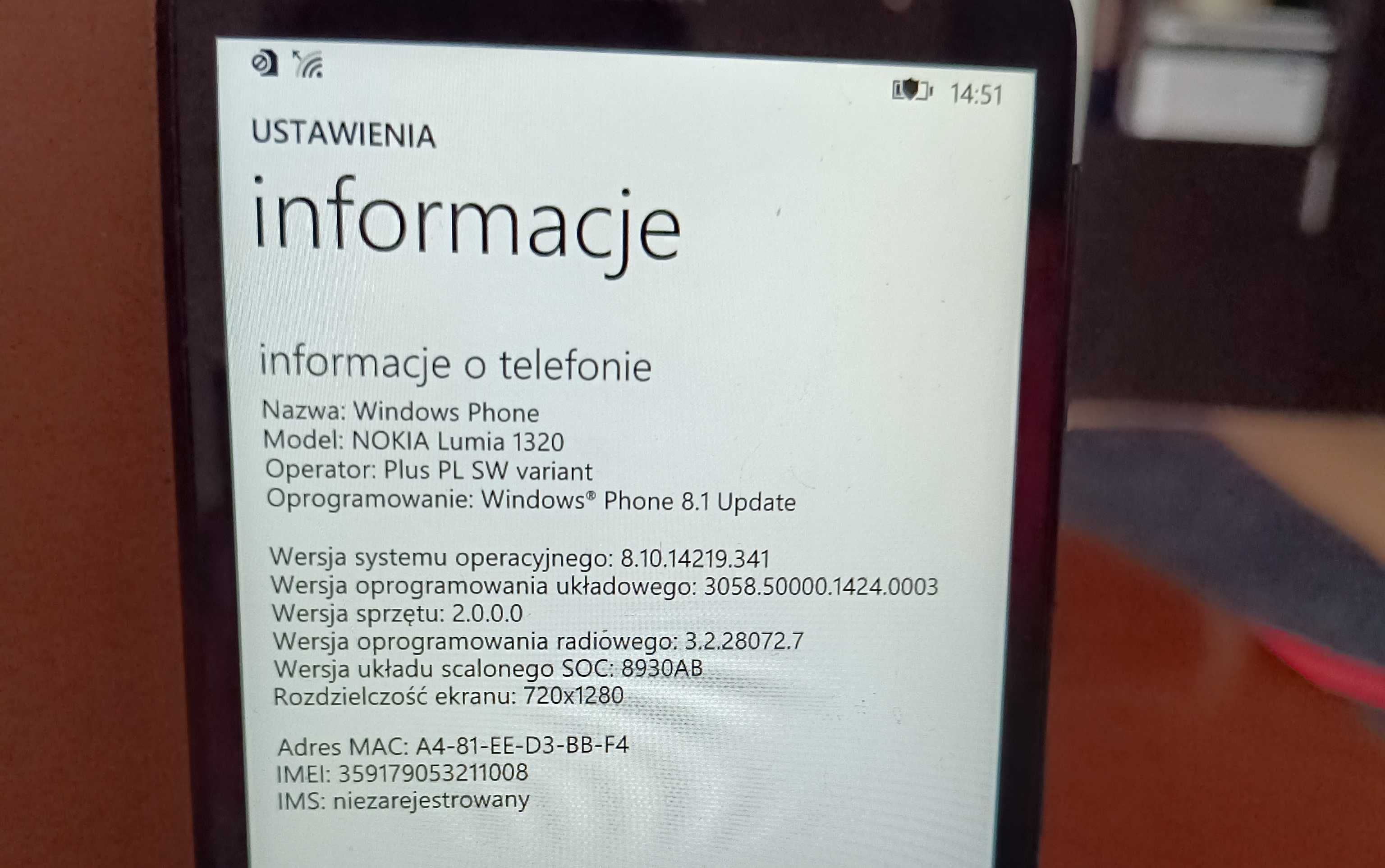 Nokia Lumia 1320