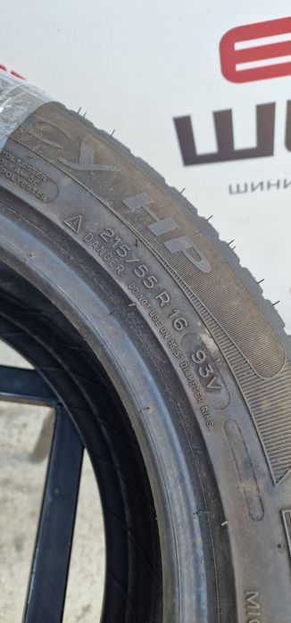 Лето 215/55/R16 6.1 мм 2шт Michelin Primacy Колеса Резина Шини Склад