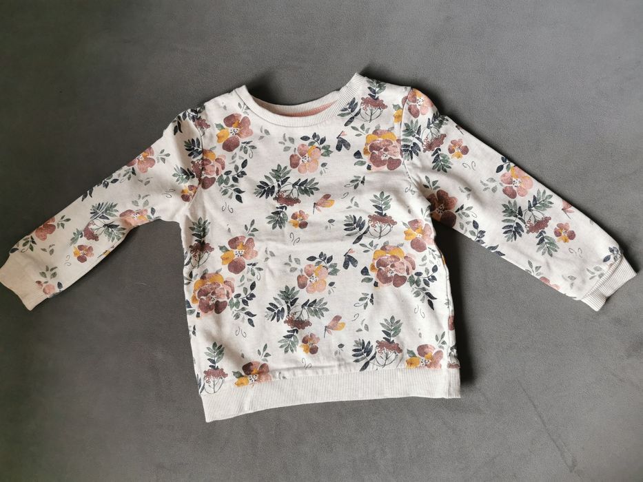 Bluza w kwiaty r. 86