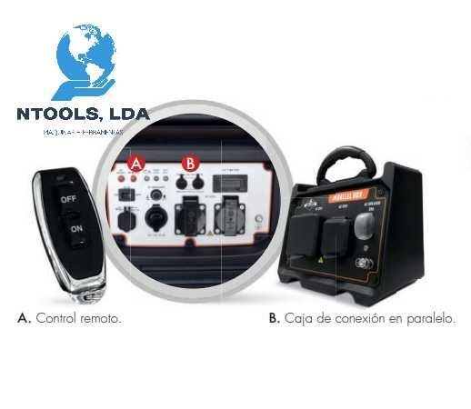 GERADOR INVERTER 2KVA a 7 KVA Gasolina Arranque Manual/Elétrico