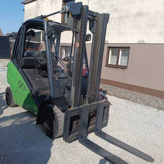 Wózek widłowy używany Linde H35T-02, LPG