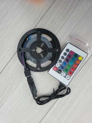 Светодиодная лента 5 В SMD 5050 USB RGB 4 м APP Control Bluetooth