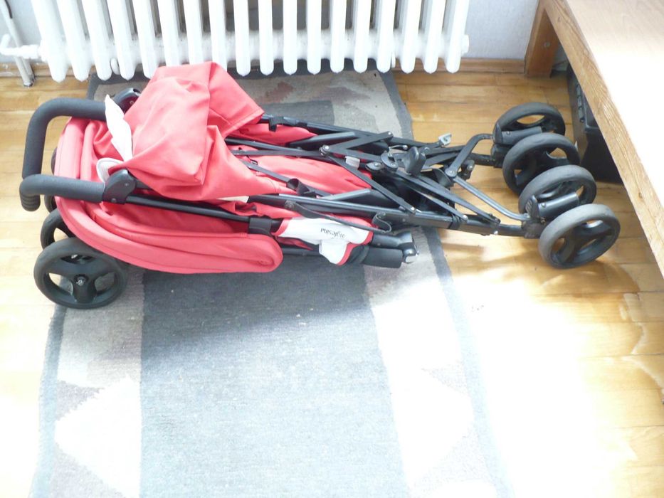 spacerówka parasolka z budką z regulacją oparcia