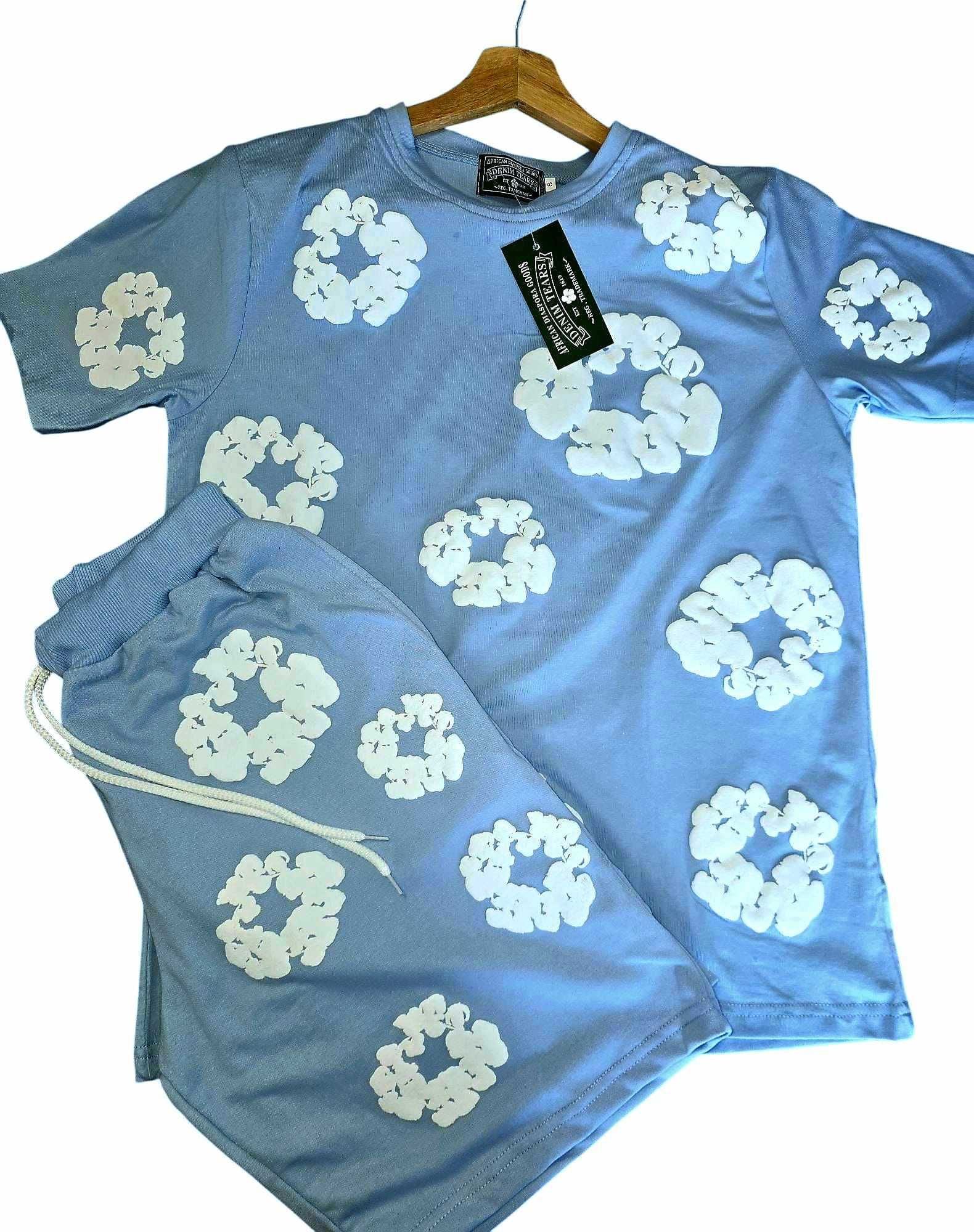 Conjunto de calção com t-shirt de Verão