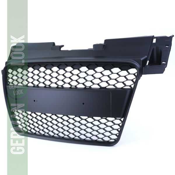 Grelha estilo RS preta fosca s/ emblema Audi TT 8J pré-facelift 06a10