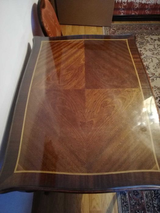 Komplet mebli ludwikowskich dębowych