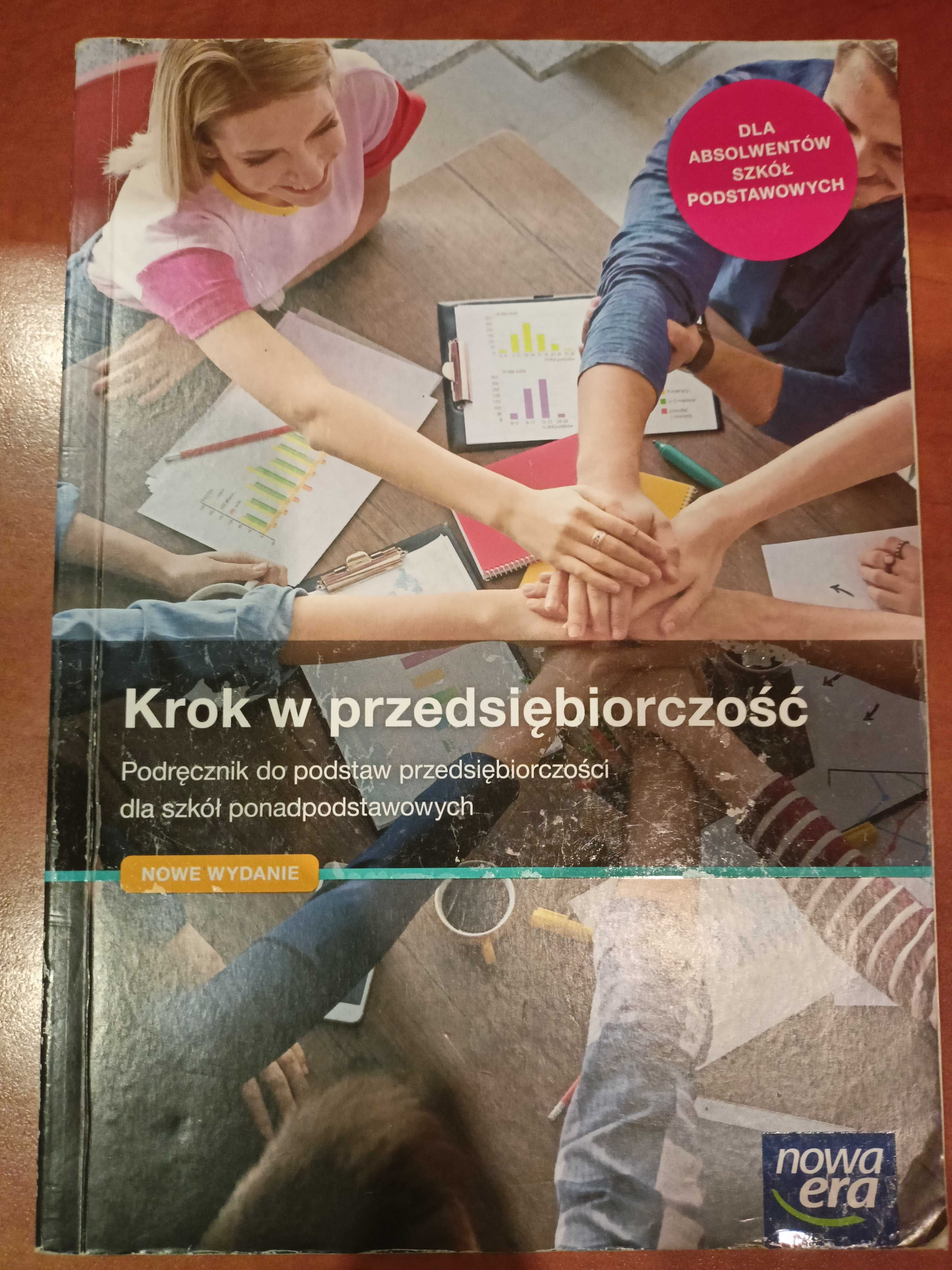 Podręcznik do liceum i technikum "Krok w przedsiębiorczość"