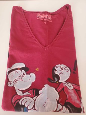 T-shirt Vermelha Popeye