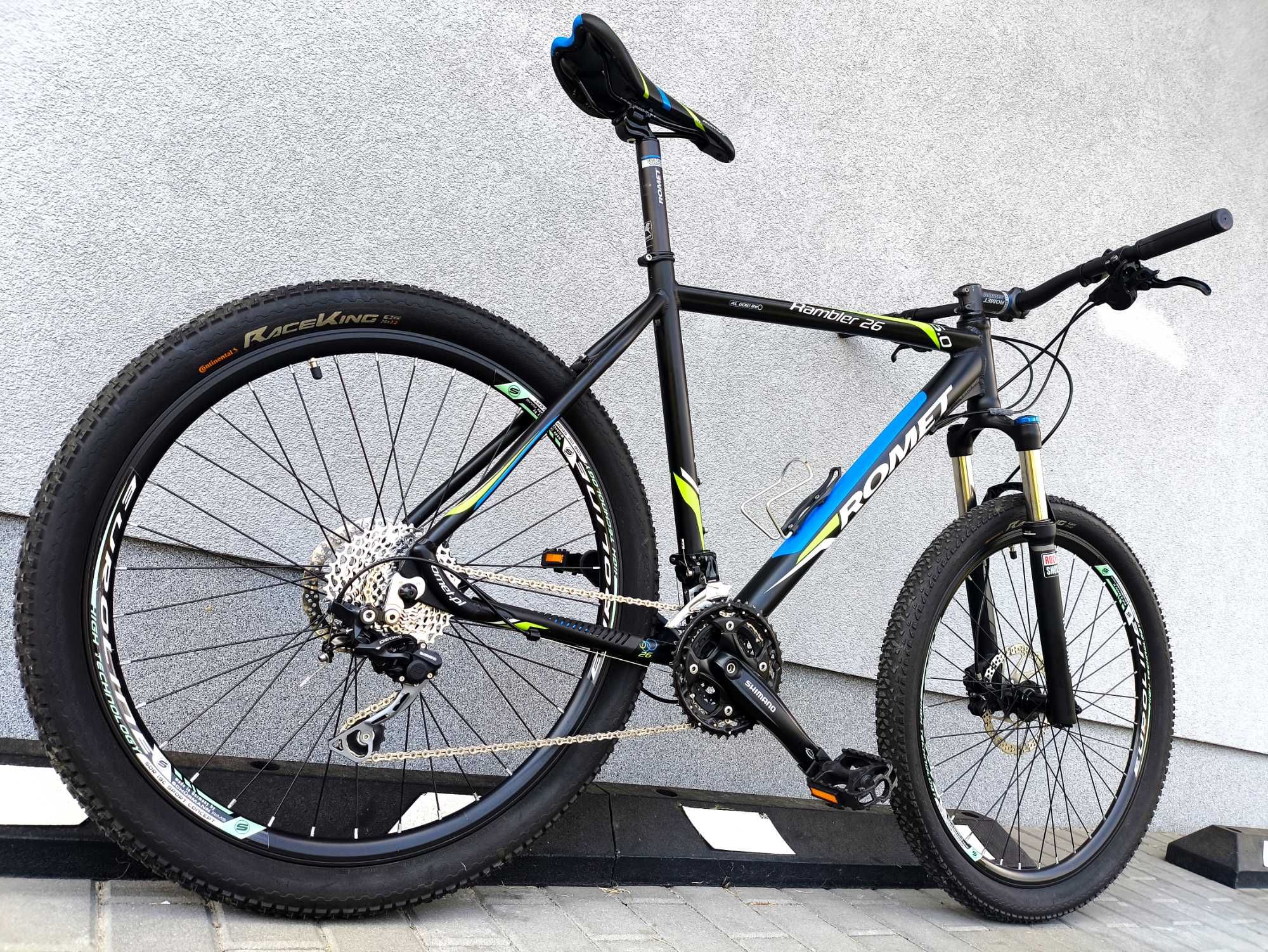 Romet Rambler 6.0 Rock Shox XC Shimano DEORE Hydraulika + Dokumenty