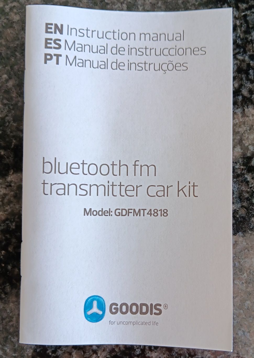 Kit automóvel de transmissão via Bluetooth  GOODIS