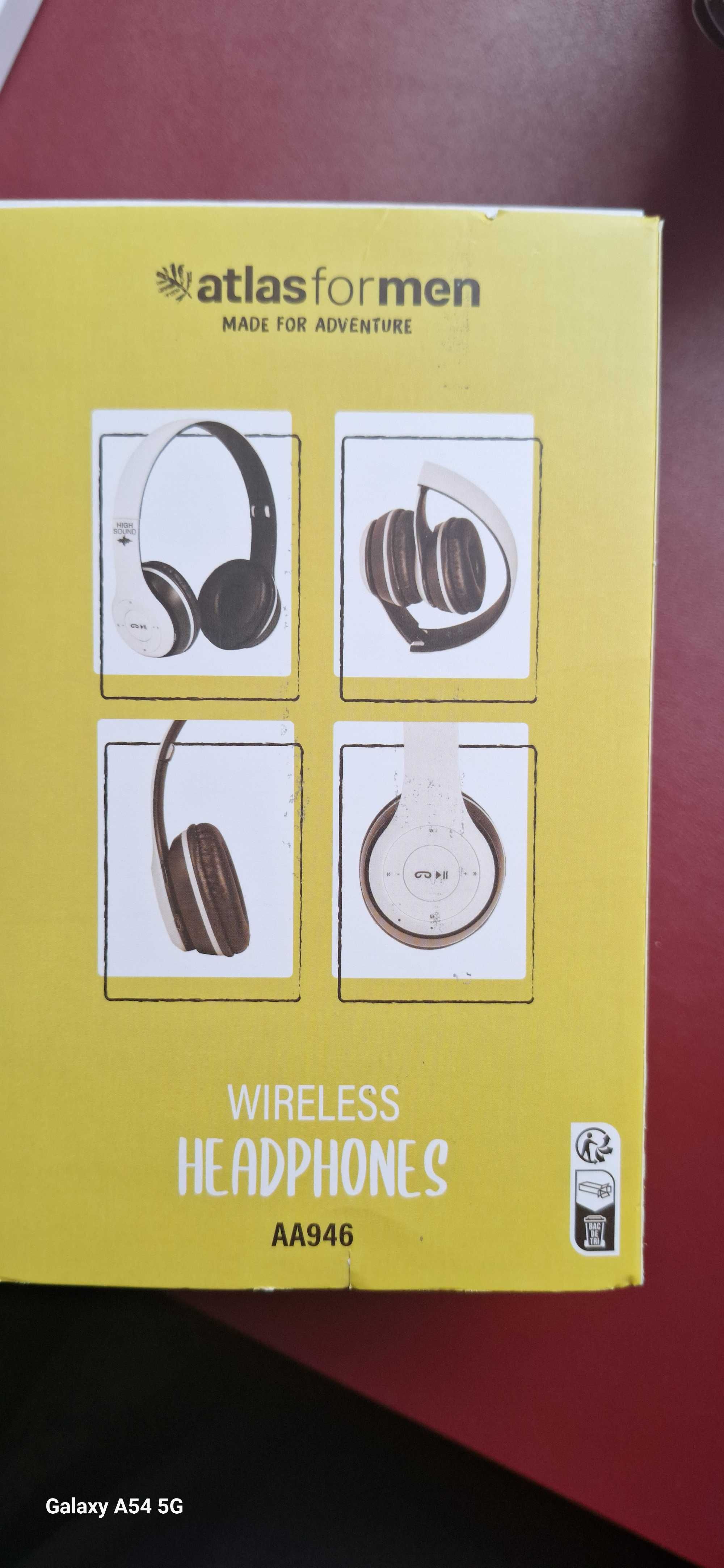 Słuchawki bezprzewodowe nauszne bluetooth p47 mp3