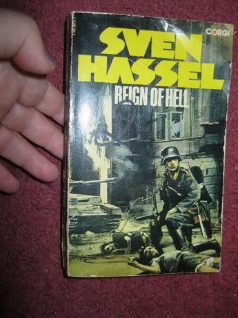 старая книга английском языке Sven Hassel Reign of Hell War Classics