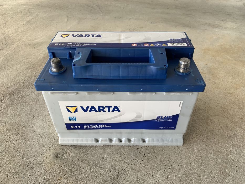 Bateria Varta G14, 95Ah AGM Usada Bom Estado Varta Mercedes Benz Rocket Bosch Banner Weber L3 Renault Citroen
