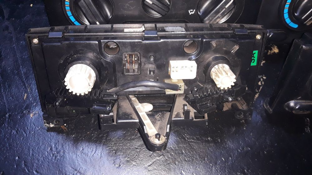 Блок панель управления печки БУП Ланос Lanoc ДЕФЕКТНИЙ Разборка