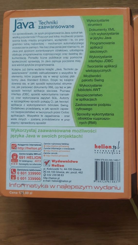 Java Podstawy, Java Techniki Zaawansowane, Zestaw książek