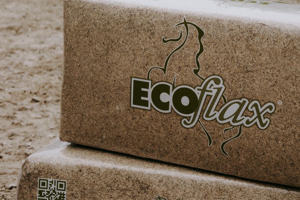 ECOFLAX Ściółka lniana 450% chłonności! 100% Bezpyłowa | 20kg