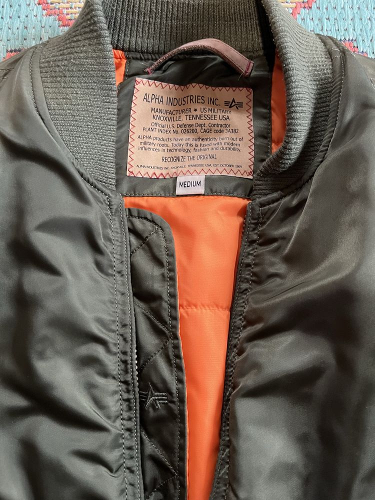 Куртка, бомбер, Alpha Industries