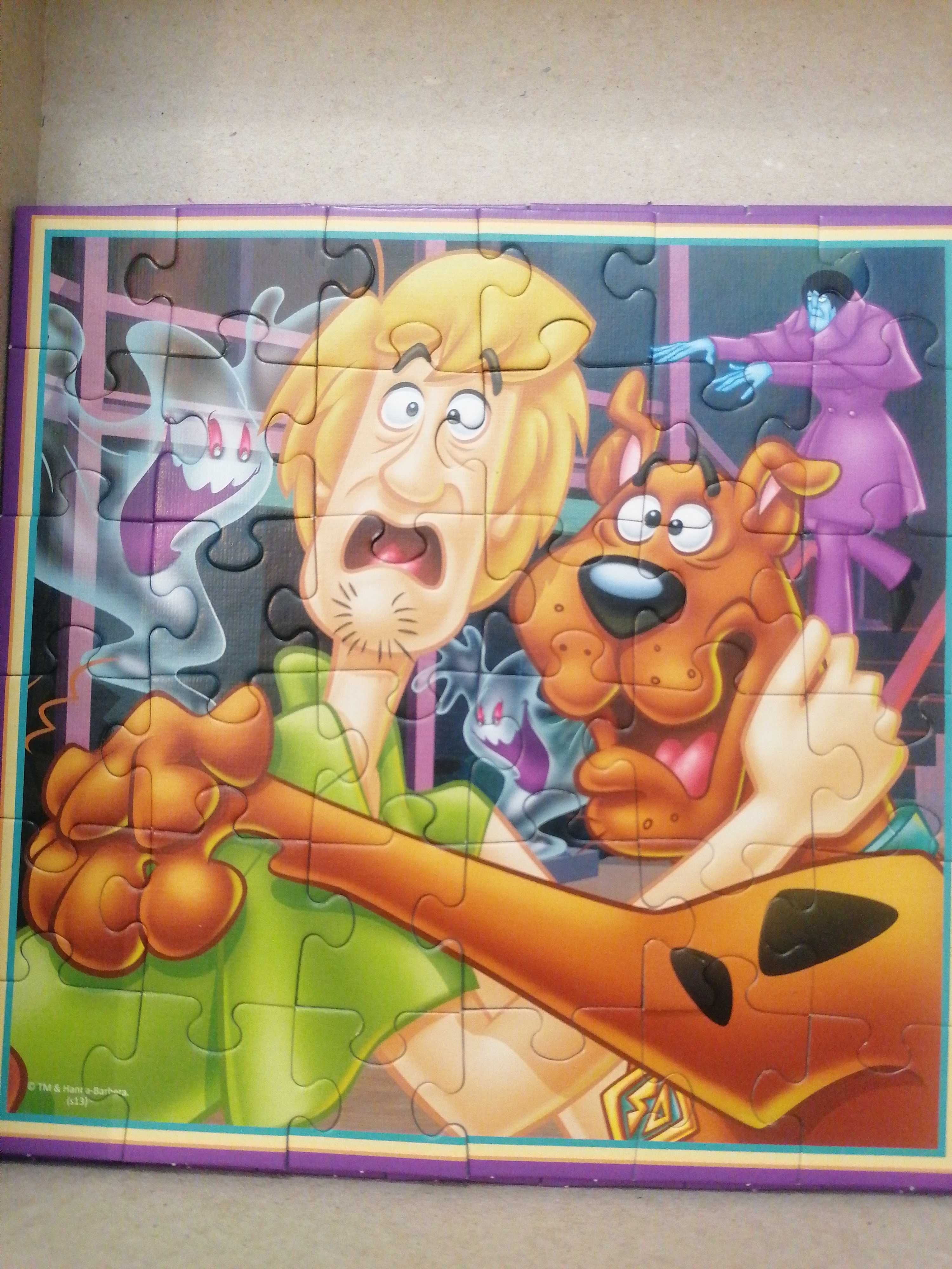 Puzzle scooby doo 3w1