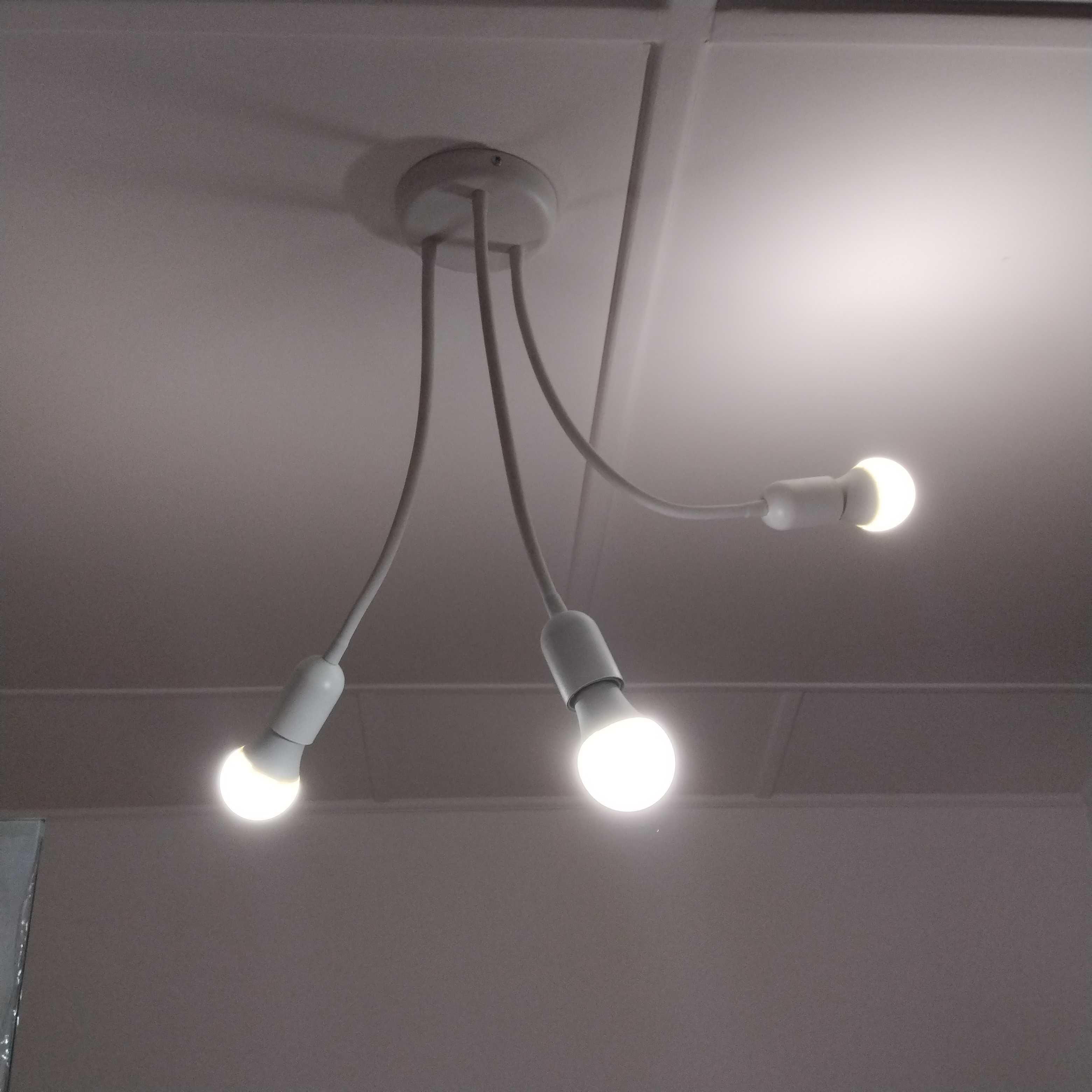 5 sztuk lamp pięcioramiennych TK białych