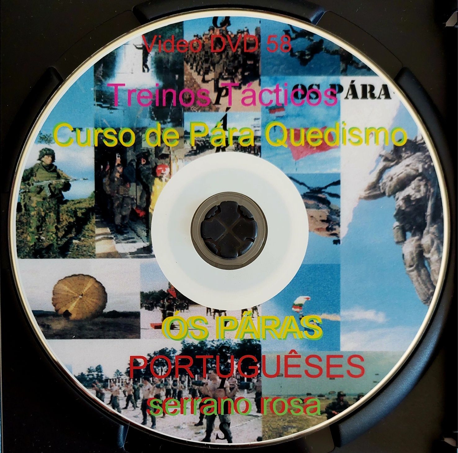 DVD Curso de Pára-quedistas