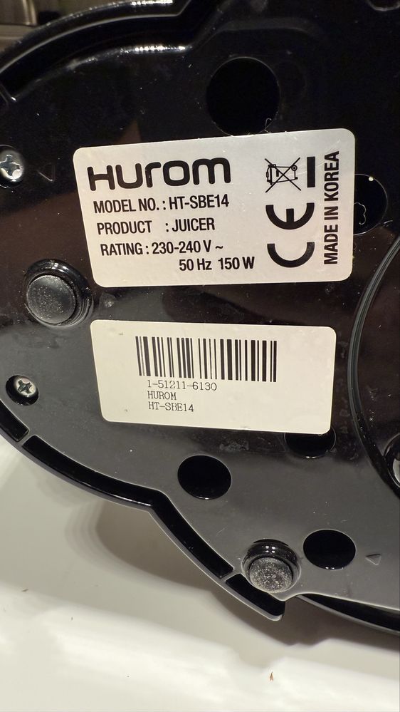Hurom wyciskarka wolnoobrotowa HT-SBE14