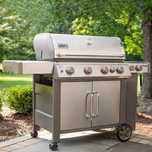 Комплект Гриль Weber Genesis II SP-435 GBS вертел, казан, планча,балон