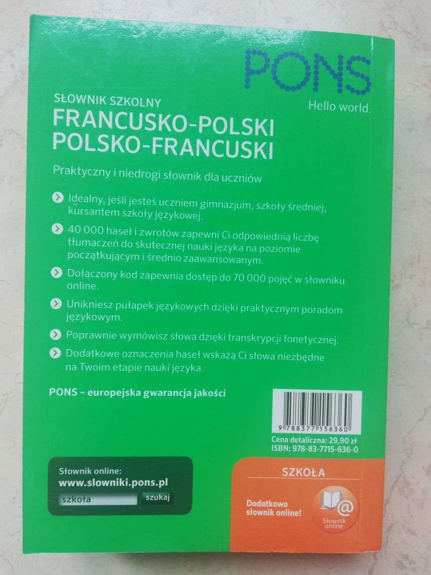 Słownik Polsko-Francuski