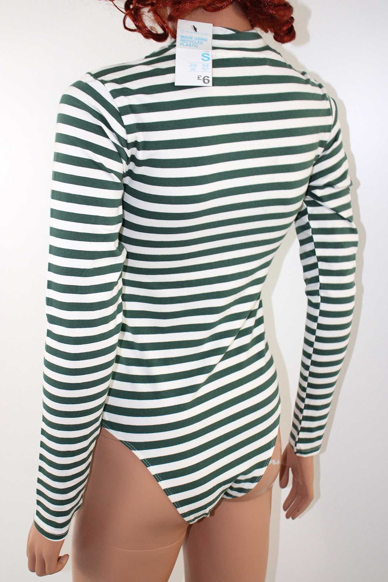 m1 Primark nowe damskie body bluzka w Paski 38/40 M/L