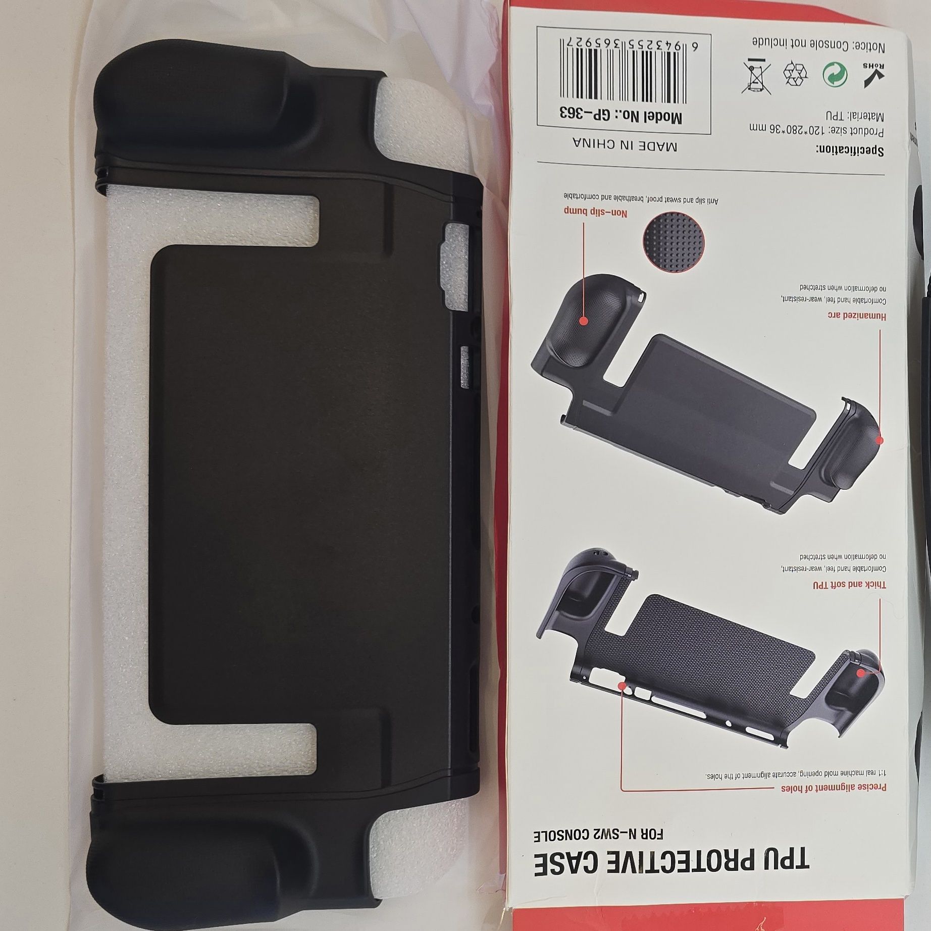 Etui z gripami pasujace do switch 2