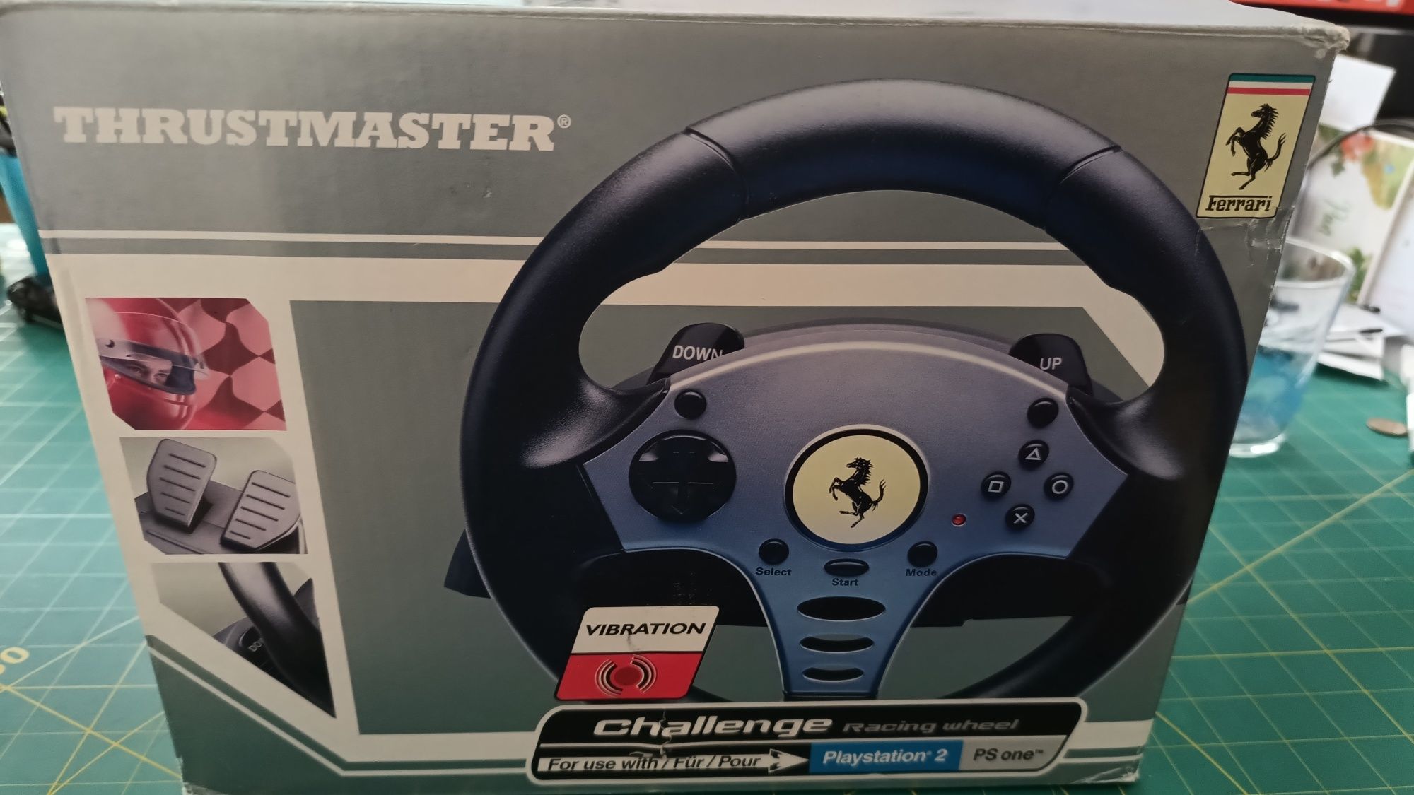Kierownica Ferrari Thrustmaster Challenge Racing Wheel PS2
