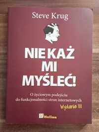 Nie każ mi myśleć! Steve Krug