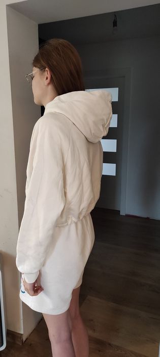 Bluza Rose London roz 38 M beżowa