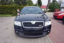 MASKA ZDERZAK BŁOTNIKI LAMPY OCTAVIA II RS 1Z3 9910  SKODA 2004-2008 CZARNY PRZÓD KOMPLETNY