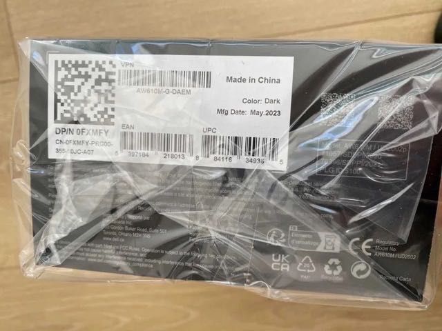 Миша DELL Alienware AW610M Wired/Wireless Gaming Mouse
