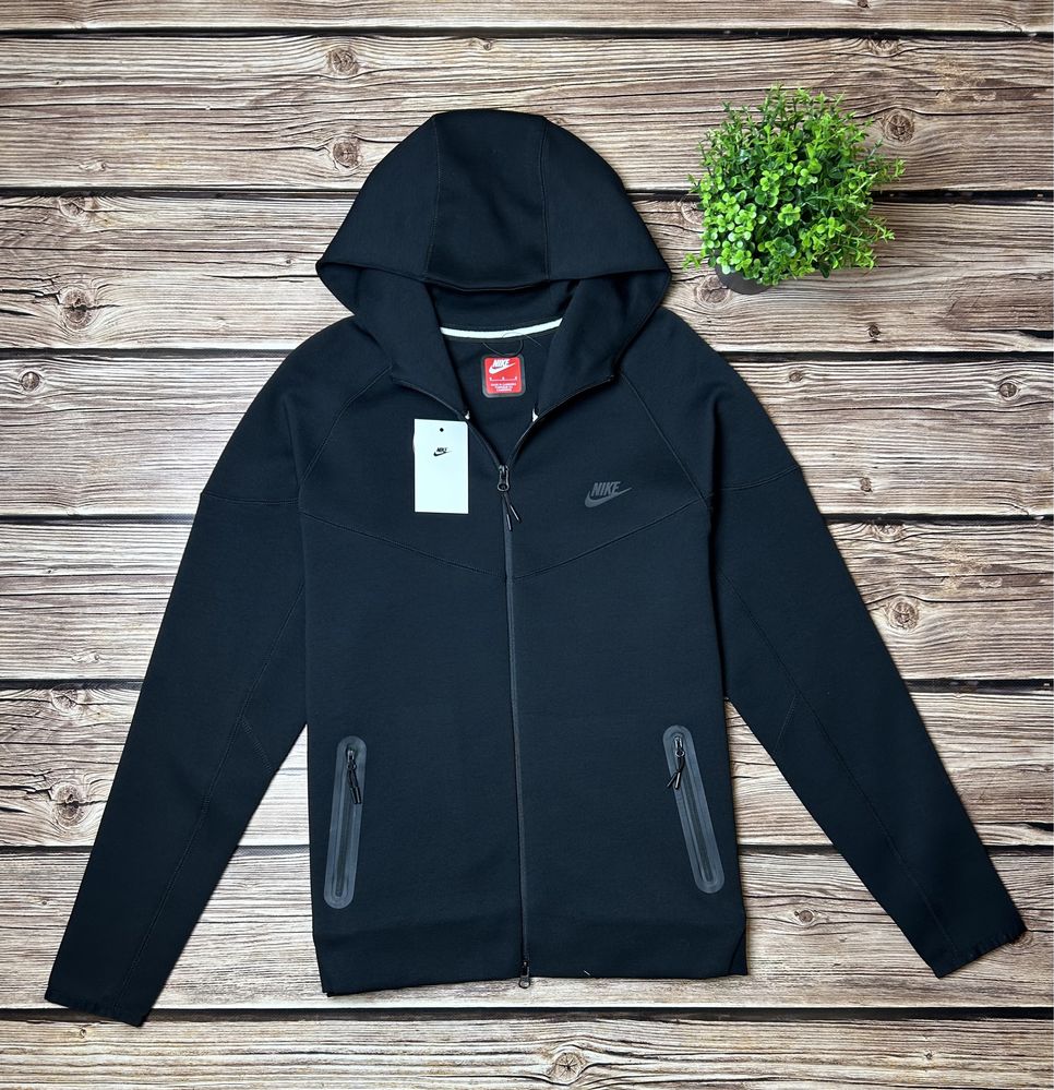 Кофта Nike tech fleece зіпка найк теч фліс