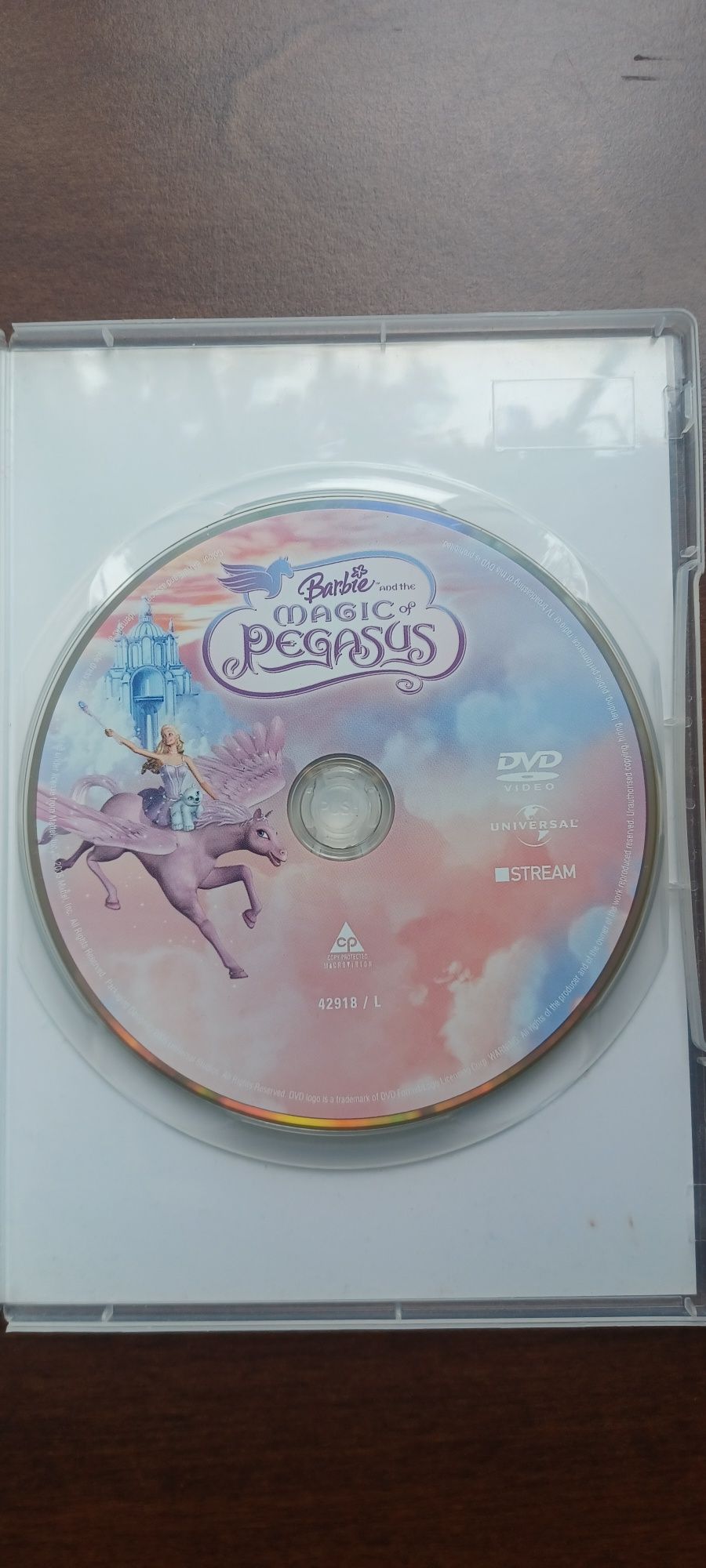 Barbie i magia Pegaza płyta DVD 3D