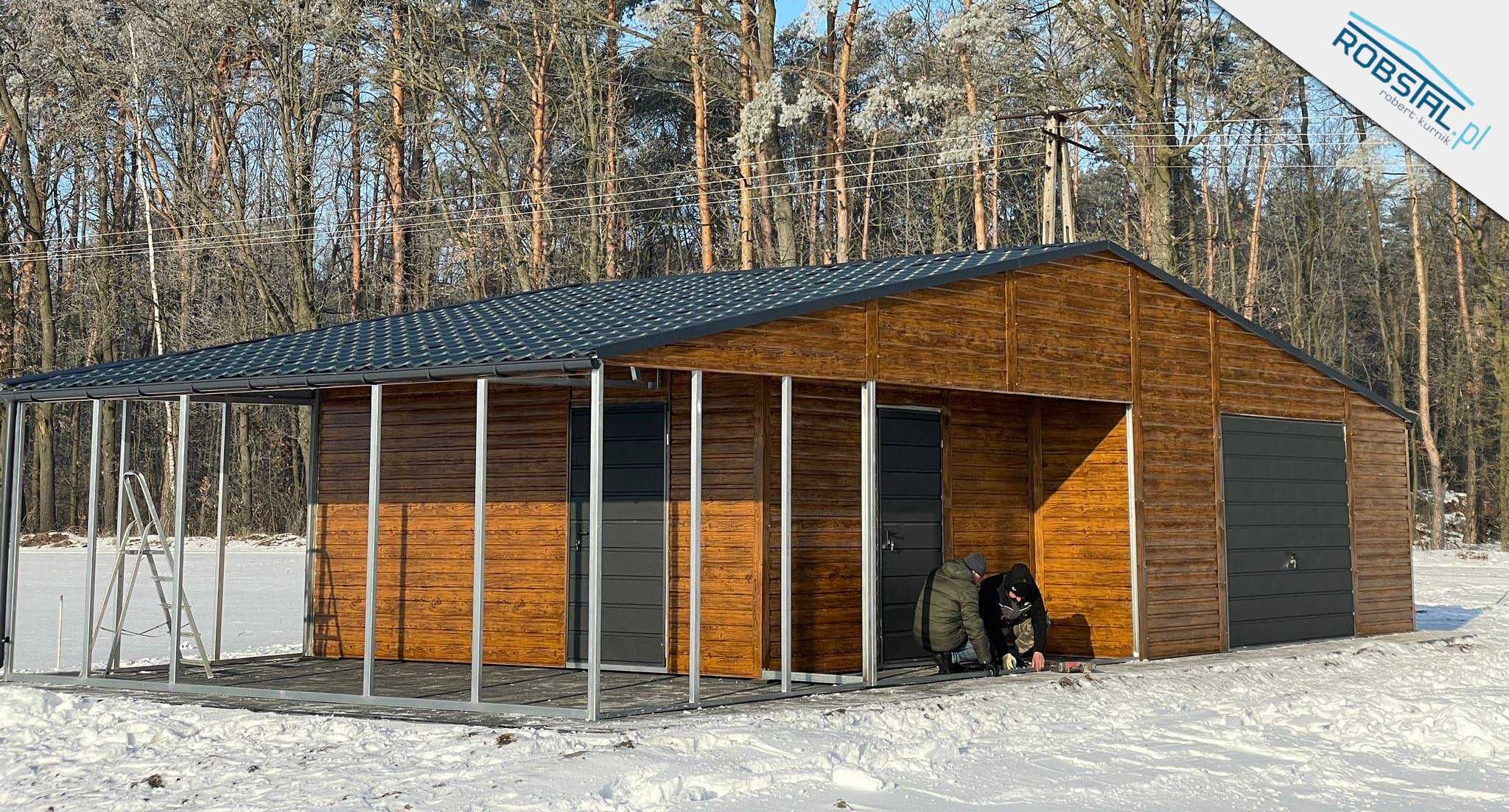 Konstrukcja Stalowa + Wiata 13x8m Cała Polska!