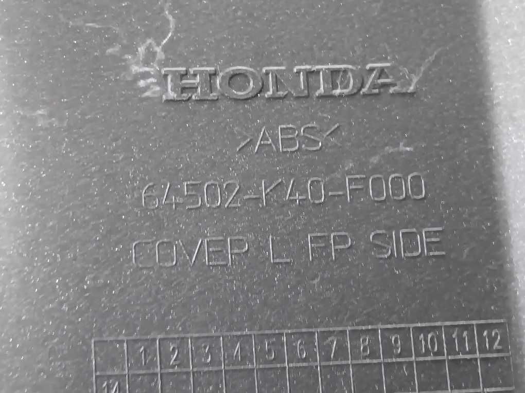 Carenagem frontal esquerda Honda NSS125 Forza 2015 a 2018
