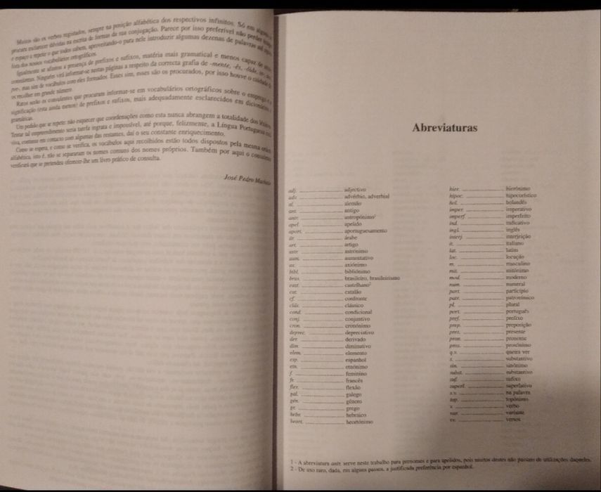 Grande Vocabulário Língua Portuguesa José Pedro Machado - livros novos