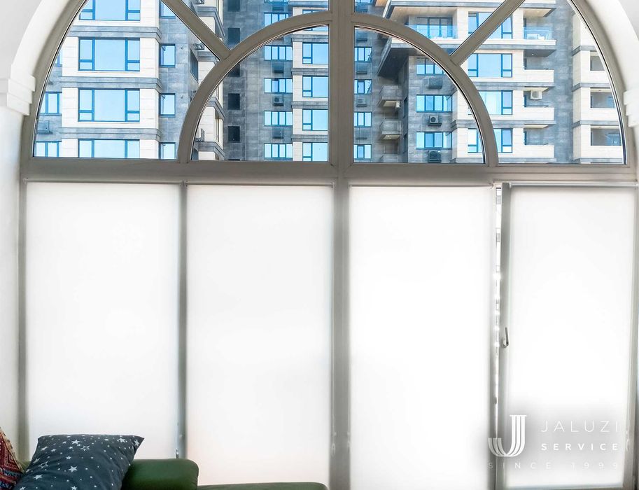 Рулонные шторы с замером‼️ Римские шторы, Тканевые ролеты день ночь X1