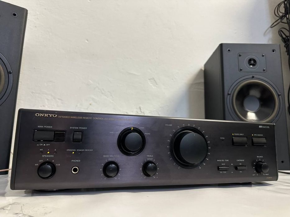 Wzmacniacz stereo Onkyo A-8830, 2*109 Watt, Japan