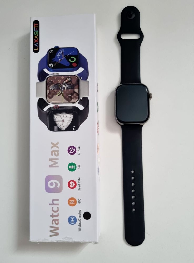 Smartwatch S9 MAX czarny