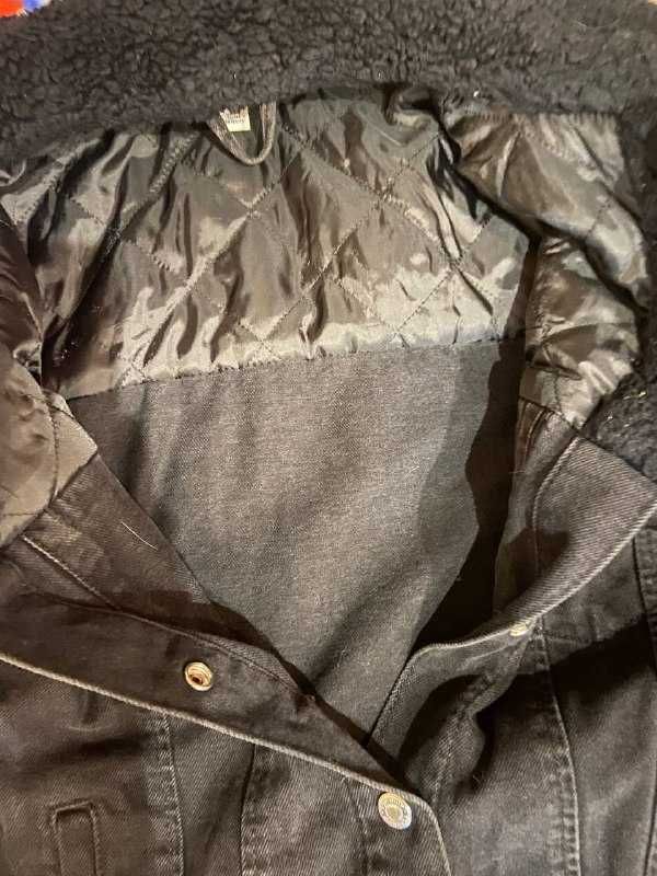 Утепленная джинсовая куртка topshop eur 34