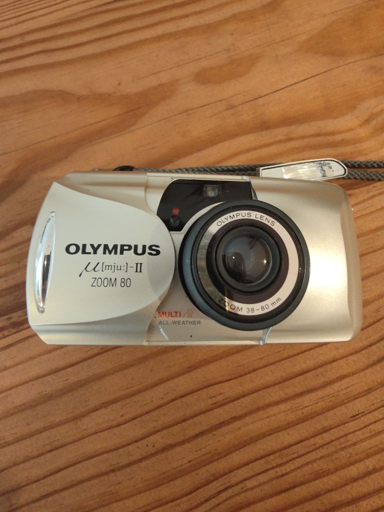 Camara de filme Olympus mju ii
